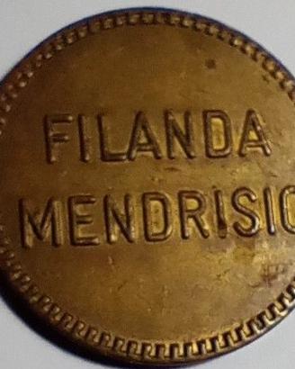 Svizzera - Mendrisio  - gettone filanda