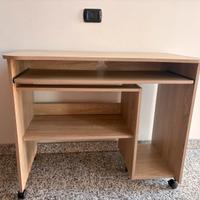 Scrivania color legno