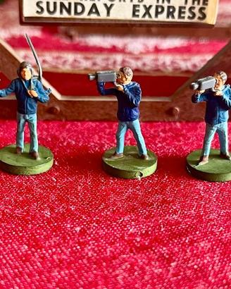 Subbuteo - Lotto 3 personaggi Cameraman