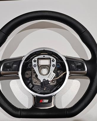 Volante piatto originale Audi Sline A3 S3 A5 S5 TT