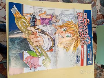 Poster manga anime The Seven Deadly Sins