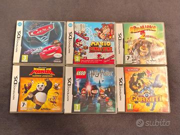 6 GIOCHI NINTENDO DS COMPLETI