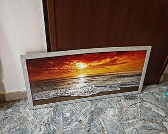 Quadro rettangolare sfondo mare