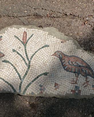 Mosaico "Uccelli" cm. 52x87 - cod.08