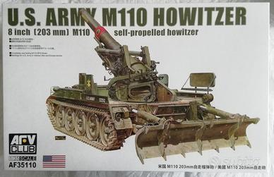 1/35 M110 SPH AFV CLUB AF35110 + AF35332 + Varie! 