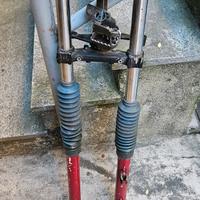 Forcelle Aprilia d’epoca + Pedane Enduro