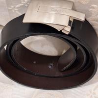 Ribasso - Cintura nera uomo Calvin Klein cm. 110
