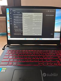 Portatile MSI Katana GF66 12UC RTX 3050