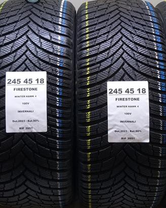 4 GOMME 245 45 18 FIRESTONE INV RIF3951