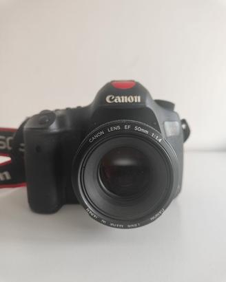Canon 5d mk3 con obbiettivi
