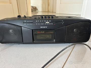 Sony CFS-204 radio registratore vintage