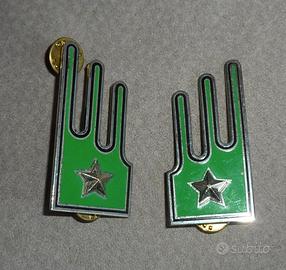 Mostrine 8° Lancieri Montebello - Esercito - usate