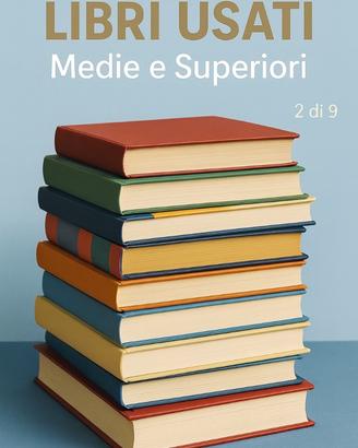 Libri scolastici usati Medie e Superiori (2 di 9)