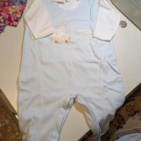 salopette neonato 9 mesi nuovo