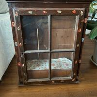 Mobiletto Pensile Antico in Legno