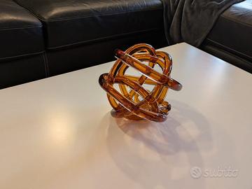 Nodo dell'amore in vetro Onlilux 20 cm