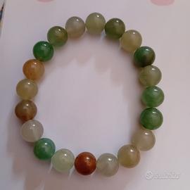 Bracciale Giada  Avventurina Pietre Naturali 8mm
