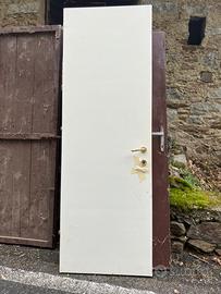 Porta laccata bianca