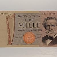 1000 Lire Giuseppe Verdi 2° tipo 