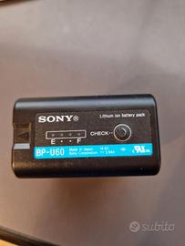BATTERIA SONY BP-U60 NON FUNZIONANTE