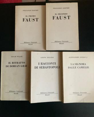 Libri Biblioteca Universale Rizzoli 1949-1953