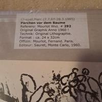 Litografia Originale Marc Chagall