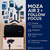 Moza Air 2  | Gimbal + Follow Focus - Kit completo