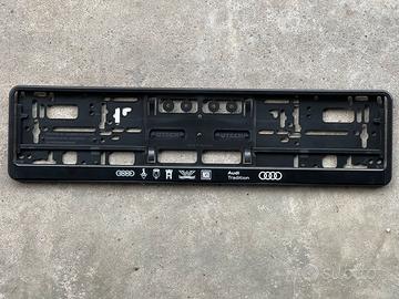 Portatarga auto AUDI tradition Ingolstadt original