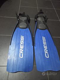 Pinne Cressi Master Frog Taglia S-M 