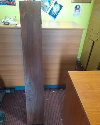 MENSOLA IN LEGNO LAV. ARTIGIANALE 136X21X32.7CM