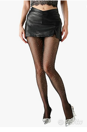Collant Neri 20 DEN con Strass Brillanti – Elegant