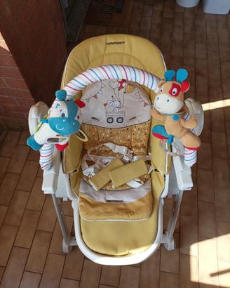 Seggiolone pappa,sdraietta misterchef foppapedrett