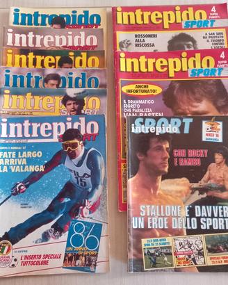 9 Intrepido Sport (86/87) + Poster Gullit e Milan 