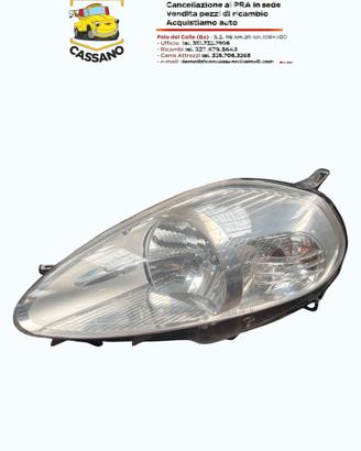 FARO ANTERIORE SINISTRO FIAT GRANDE PUNTO ANNO:200