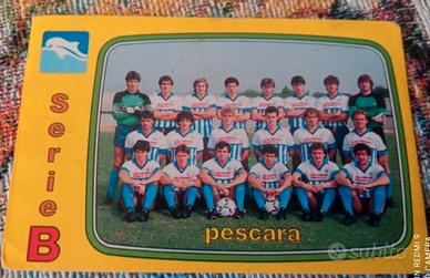 Pescara Calcio 1985/86 figurina calciatori panini 