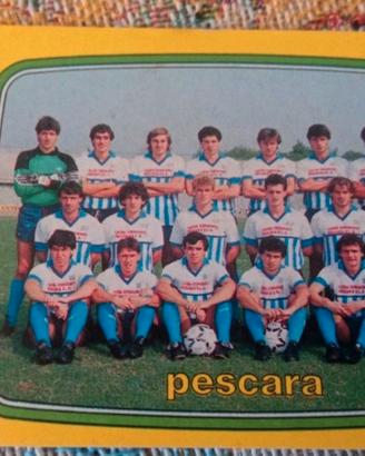 Pescara Calcio 1985/86 figurina calciatori panini 