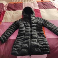 Piumino donna nero lungo tg M