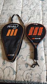 Racchetta pala da Padel Rival 100 carbonio.
