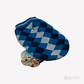 Capottino per cane colore Blu, Nero e Azzurro