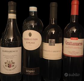 Barbaresco Barbera Merlot Cabernet e Grattamacco