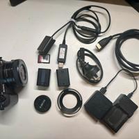 Sony Alpha A5100  con  kit 16-50mm + Accessori