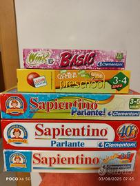 Lotto di giochi interattivi Sapientino Parlante 