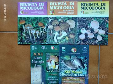 Riviste e Libri di Micologia, Funghi,Tartufi