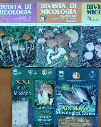 Riviste e Libri di Micologia, Funghi,Tartufi