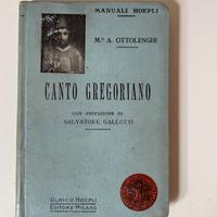 Manuali Hoepli "Canto Gregoriano"
