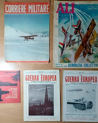 14 riviste aerei dal 1914 al 1961