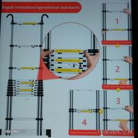 scala telescopica in alluminio 