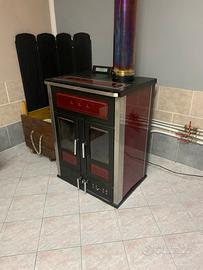 termostufa pellet e legna