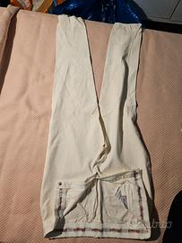 pantaloni equitazione bianchi da concorso