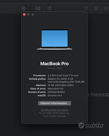 apple mackbook pro touch bar